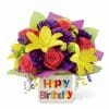 Happy Birthday Flower Bouquet
